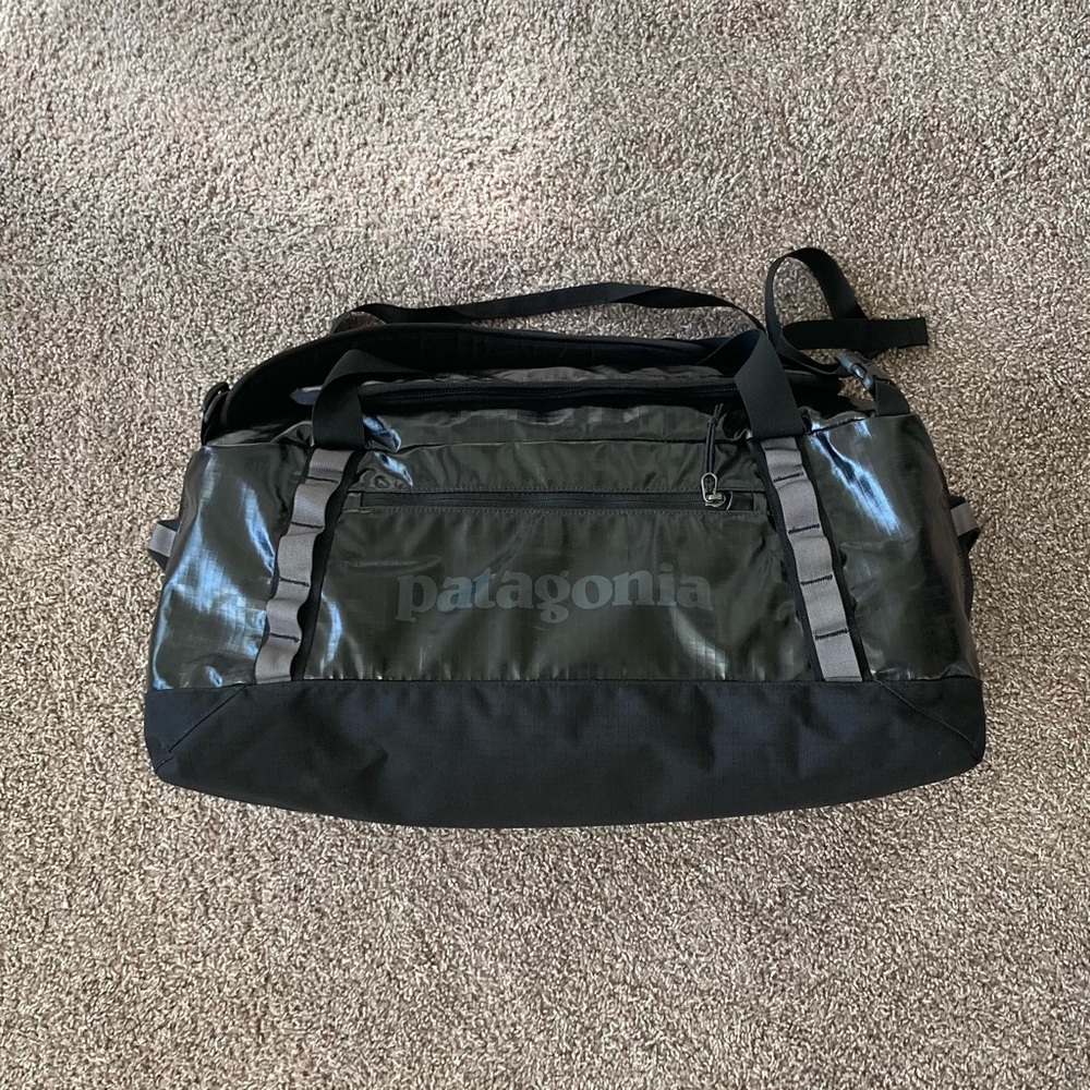 Patagonia blackhole duffel bag 60L black